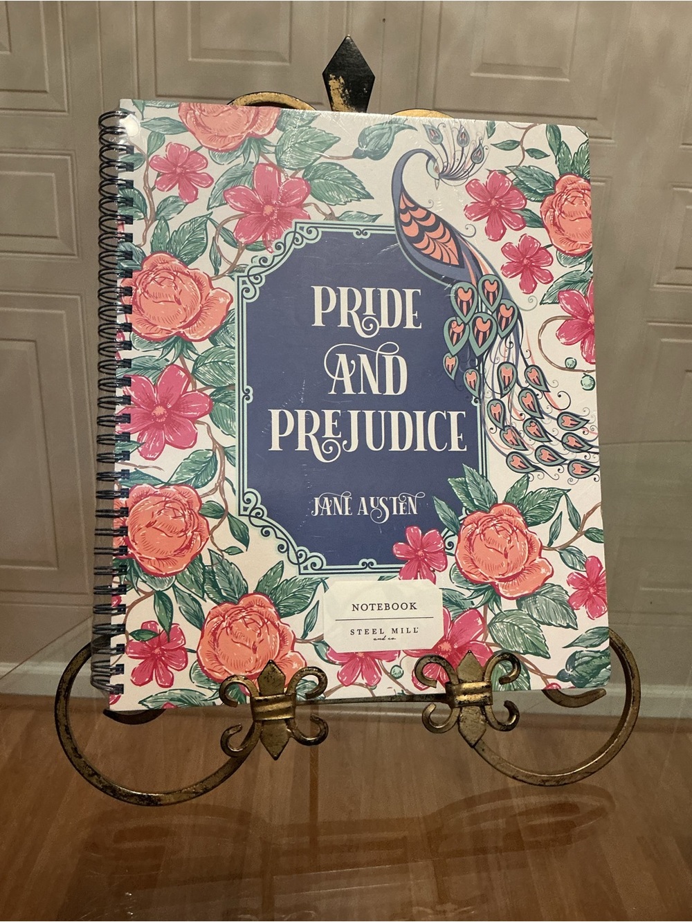 Brand New Pride & Prejudice Ring Writing Journal Notebook